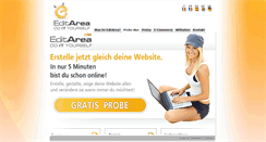 Desktop Screenshot of editarea.de