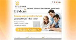 Desktop Screenshot of editarea.es